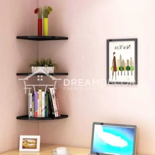 3 Tier Corner Shelves